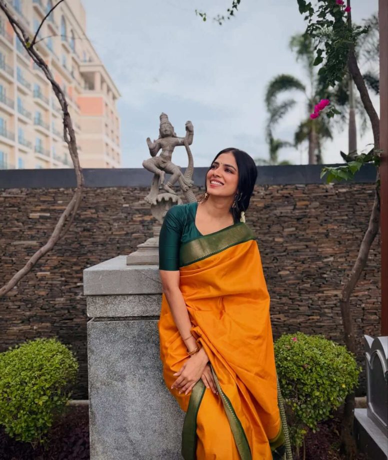 Malavika Mohanan’s Silk Saree Look Feels Straight Out of a Chennai Daydream 997472