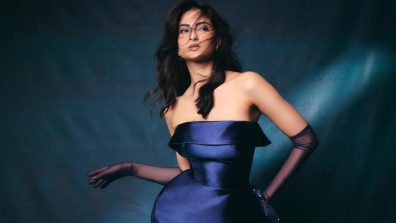 Palak Tiwari Owns the Spotlight in a Sculpted Blue Satin Look