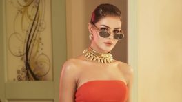 Priyanka Chahar Choudhary Brings Full Queen Bee Energy in Bold Red Glam Look