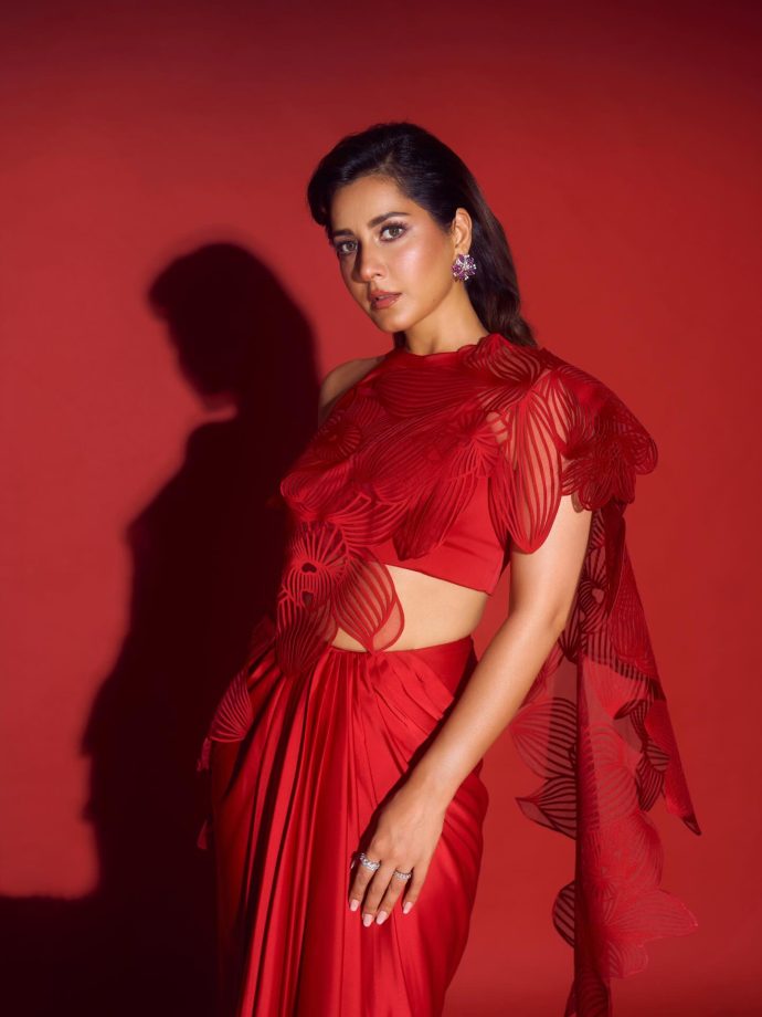 Raashii Khanna Drops Stunning Pictures In Head-To-Toe Red 998232