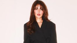 Rhea Chakraborty Makes Black Blazer Dress Look Effortlessly Stylish