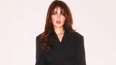 Rhea Chakraborty Makes Black Blazer Dress Look Effortlessly Stylish