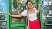 Shriya Saran Stuns in Red Skirt and White Top with Effortless Summer Style