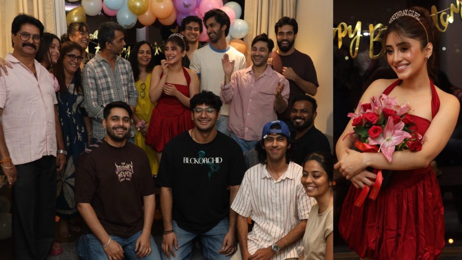 Sneak Peek Into Yeh Rishta Kya Kehlata Hai Fame Shivangi Joshi's 28th Birthday—Her Red Dress Grabs Attention 997718