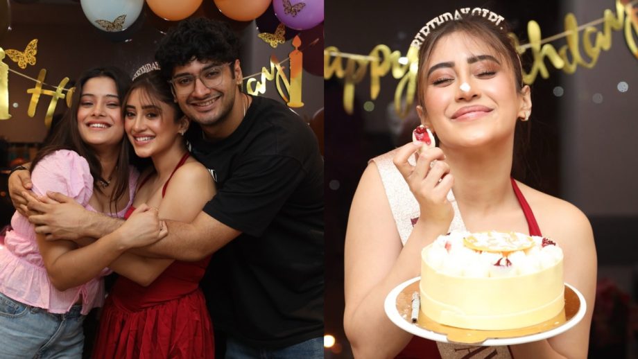 Sneak Peek Into Yeh Rishta Kya Kehlata Hai Fame Shivangi Joshi's 28th Birthday—Her Red Dress Grabs Attention 997720