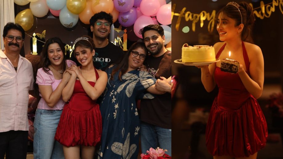 Sneak Peek Into Yeh Rishta Kya Kehlata Hai Fame Shivangi Joshi's 28th Birthday—Her Red Dress Grabs Attention 997722