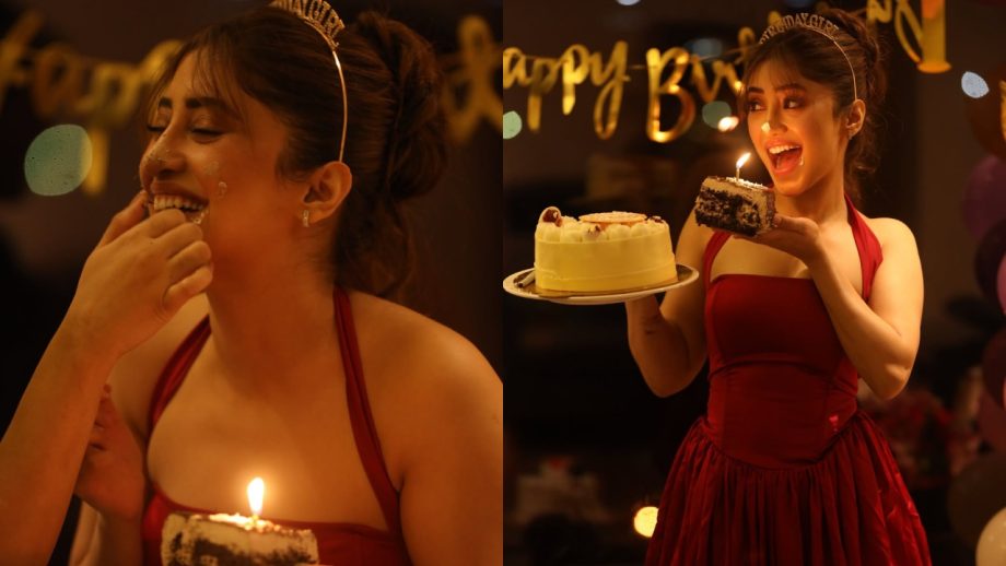 Sneak Peek Into Yeh Rishta Kya Kehlata Hai Fame Shivangi Joshi's 28th Birthday—Her Red Dress Grabs Attention 997723