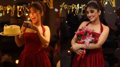 Sneak Peek Into Yeh Rishta Kya Kehlata Hai Fame Shivangi Joshi’s 28th Birthday—Her Red Dress Grabs Attention