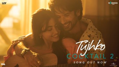 “Tujhko” from Cocktail 2 brings Shahid Kapoor and Rashmika Mandanna together in a warm, intimate summer romance