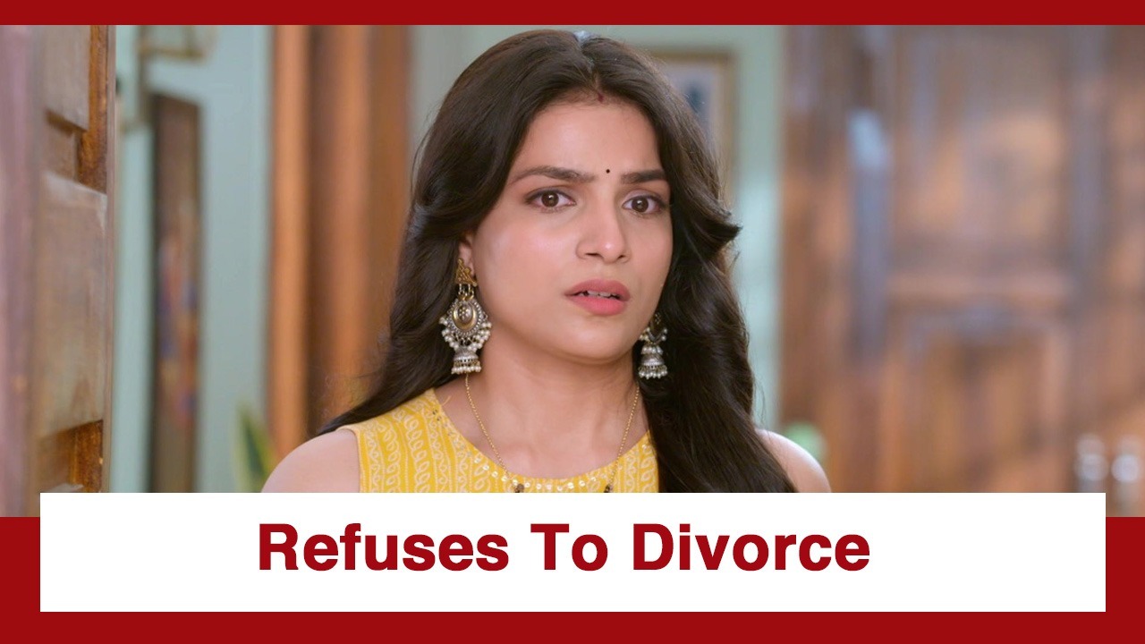 Udne Ki Aasha Upcoming Twist: OMG!! Roshni turns the tables in court; refuses to divorce Tejas 996813