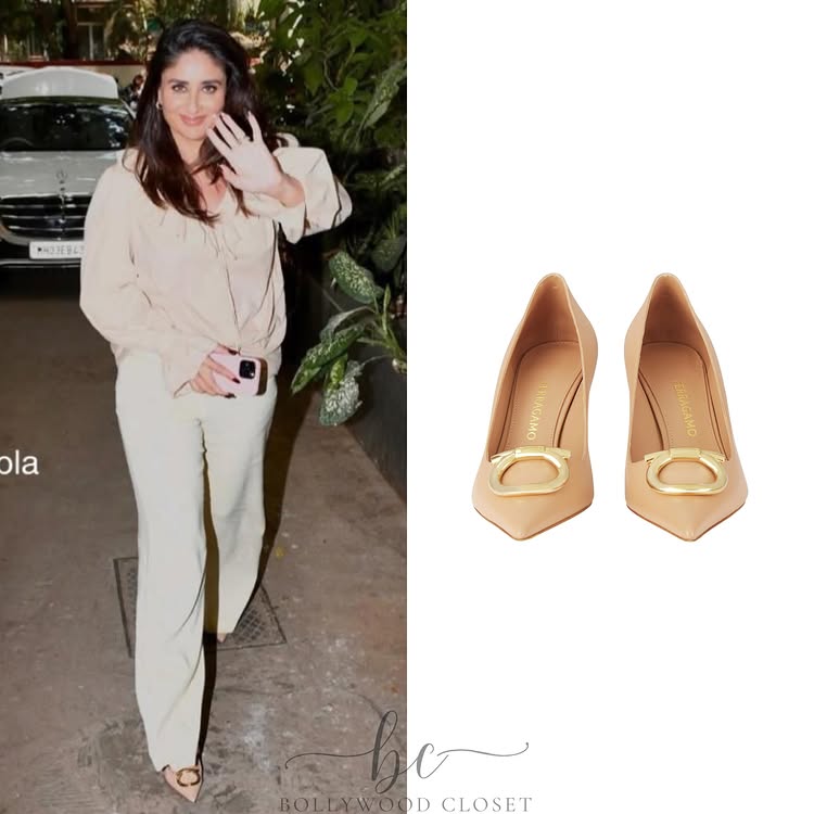 Up Your Summer Fashion Game Like Kareena Kapoor In Beige Top & Trousers 997975