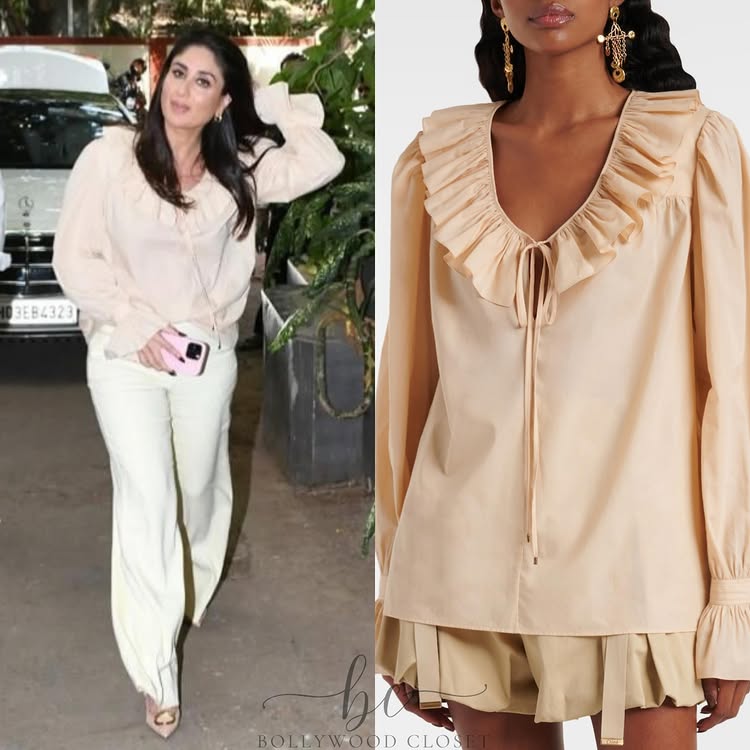 Up Your Summer Fashion Game Like Kareena Kapoor In Beige Top & Trousers 997977