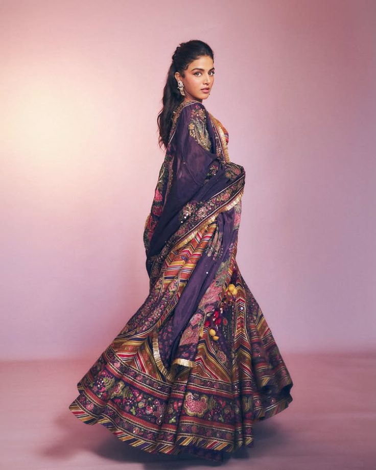 Wamiqa Gabbi Gives Festive Fashion A Fresh Spin In Colorful Lehenga 997534