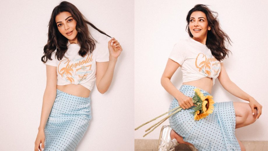 5 Gorgeous Skirt Looks by Kajal Aggarwal That Are Worth Recreating 1