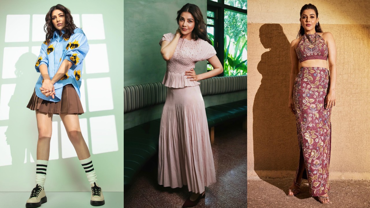 5 Gorgeous Skirt Looks by Kajal Aggarwal That Are Worth Recreating 1