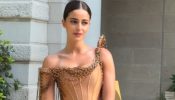 Ananya Panday Elevates Couture Glam in a Sculpted Bronze Gown