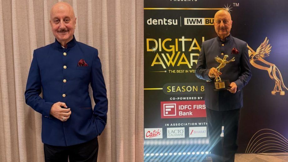 Anupam Kher On Receiving Reinvention Icon Award At IWMBuzz Digital Awards Season 8: 