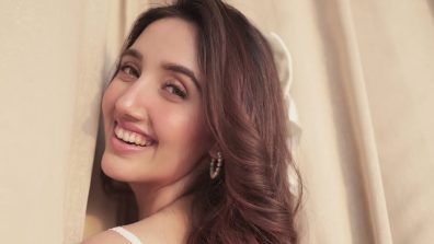 Ashnoor Kaur Glows in Dreamy White Corset Dress