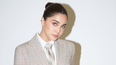 Sharvari Wagh Redefines Power Dressing in a Plaid Pantsuit with a Modern Tailored Twist