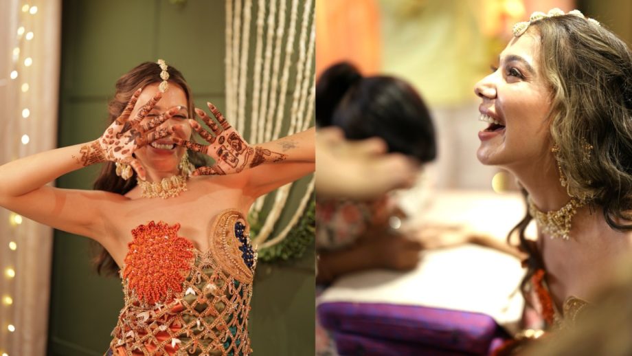 Bride-to-be Palak Purswani Enjoys Mehendi Ceremony—Palak Sindhwani & Simran Budharup Join 1001079