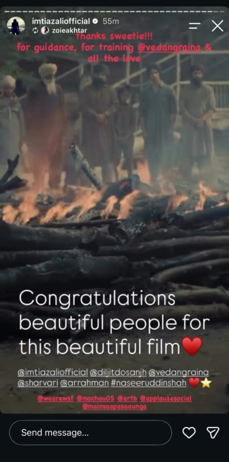 Celebs and Filmmakers Zoya Akhtar, Aditi Rao Hydari, Anurag Kashyap, and Many More Shower Praise on Imtiaz Ali's Main Vaapas Aaunga 999951