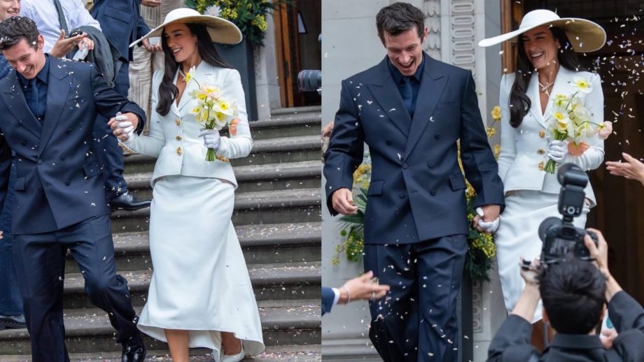 Dua Lipa Marries Callum Turner In Intimate Ceremony; Ditches White Gown For Schiaparelli Skirt Suit 998999