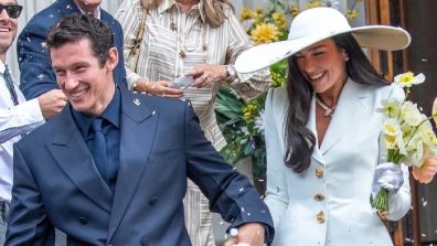 Dua Lipa Marries Callum Turner In Intimate Ceremony; Ditches White Gown For Schiaparelli Skirt Suit