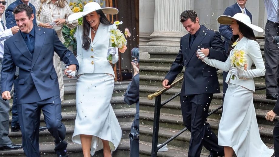 Dua Lipa Marries Callum Turner In Intimate Ceremony; Ditches White Gown For Schiaparelli Skirt Suit 998998