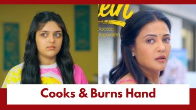 Hui Gumm Yaadein Upcoming Twist: Srishti cooks for Gia; burns her hand, faints