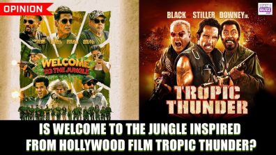 Is Welcome To The Jungle Inspired From Hollywood Film Tropic Thunder?