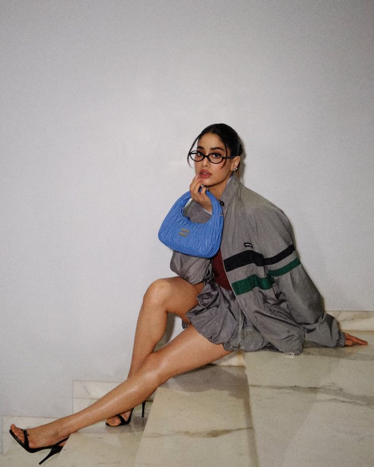 Janhvi Kapoor Masters High-Fashion Street Style With a Miu Miu Twist 999431
