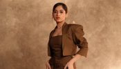 Jannat Zubair Owns Power Dressing in Chic Brown Co-Ord Look
