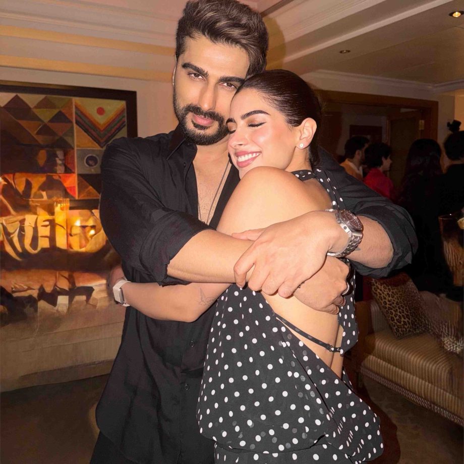 Khushi Kapoor Serves Chic Monochrome Glam at Arjun Kapoor’s 41st Birthday Celebration 1