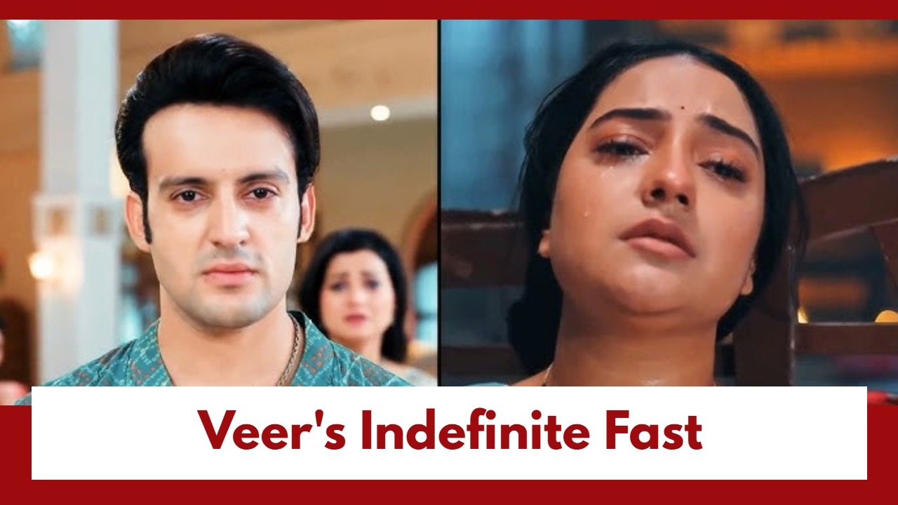 Lakshmi Niwas Upcoming Twist: OMG!! Veer undertakes an indefinite 'fast' to get Radhika; stands outside the Jaiswal house 1000252