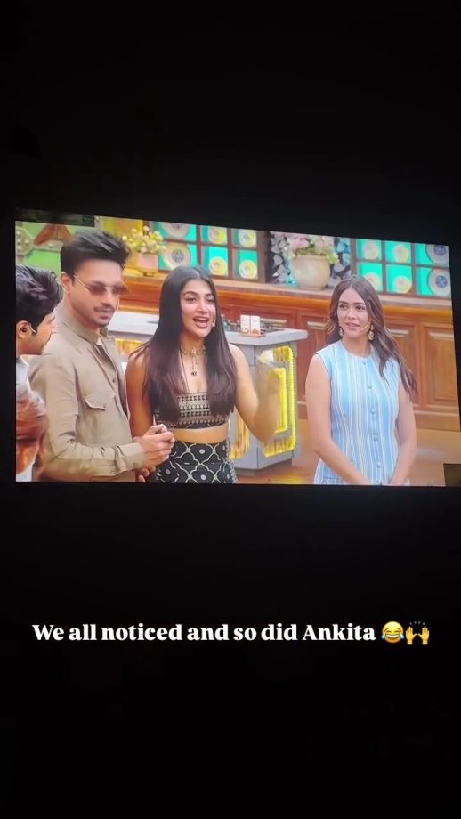 Laughter Chefs S3: Ankita Lokhande Reacts As Vicky Jain Keeps Holding Pooja Hegde's Hand 999506