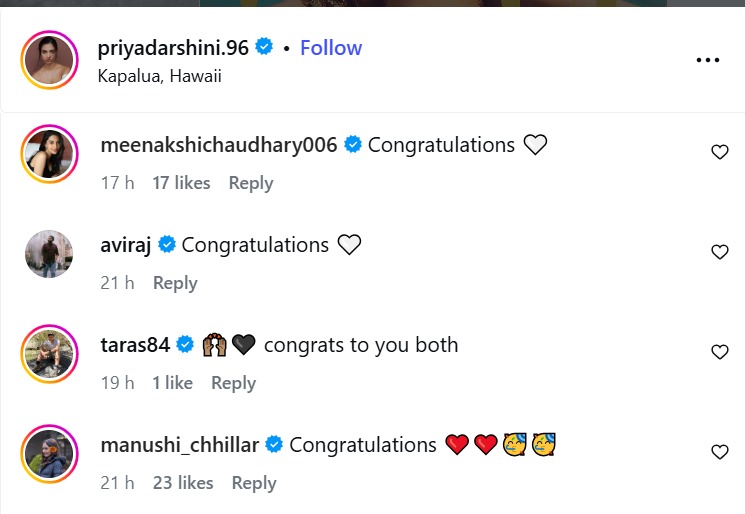 Miss India World 2016 Priyadarshini Chatterjee Engaged To Beau Craig Carlsen: Srinidhi Shetty-Manushi Chhilar React 1000977