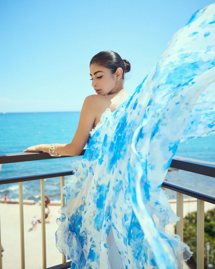 Mouni Roy Brings the French Riviera to Life in a Dreamy Blue Gown 999426