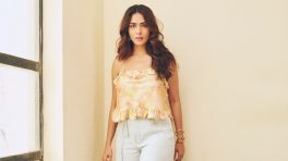 Mrunal Thakur Brings In Summer Magic In Cute Floral Top With Flared Bottom—See Pics