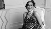 Surbhi Jyoti Recreates Retro Polka Dots Charm In A Classic Black Gown, Flaunts Baby Bump