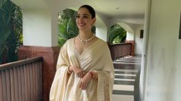 Tamannaah Bhatia Just Gave the Perfect Bridesmaid Fashion Inspiration in an Off-White Banarasi Saree With a Shawl