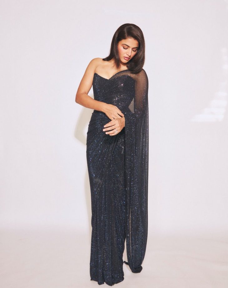 Wamiqa Gabbi Redefines Glamour in a Sculpted Black Gown 1000637