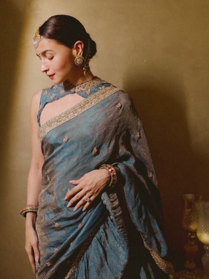 Alia Bhatt Rewrites Wedding Saree Fashion With Three Striking Blouse Designs 1