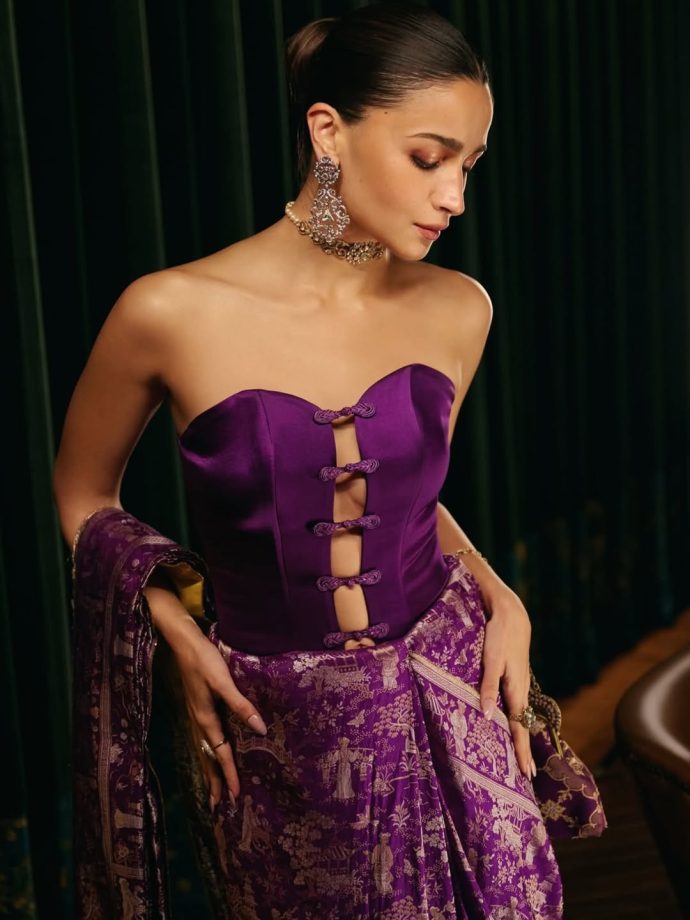 Alia Bhatt Rewrites Wedding Saree Fashion With Three Striking Blouse Designs 1