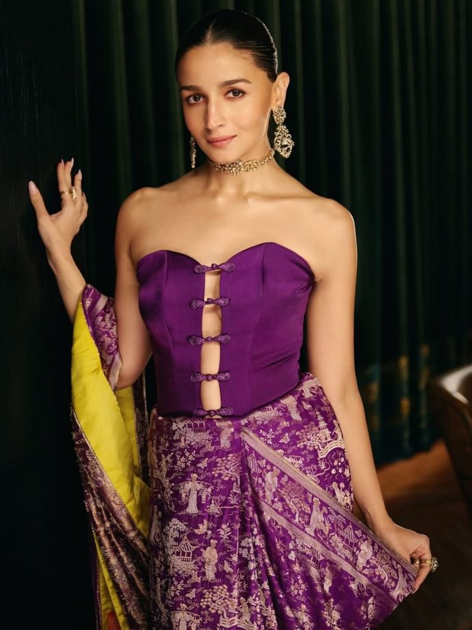 Alia Bhatt Rewrites Wedding Saree Fashion With Three Striking Blouse Designs 1