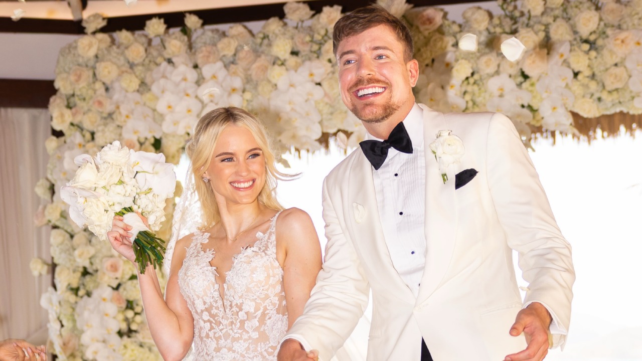 American YouTuber MrBeast Marries Thea Booysen In Private Island Ceremony—Sneak Peek 1