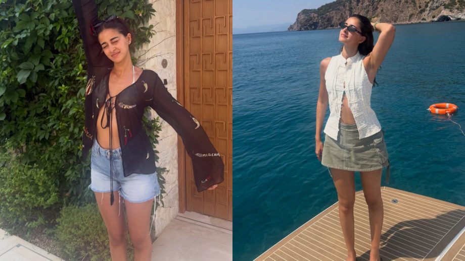 Ananya Panday Drops Dreamy Greece Photo Dump; Her Vacation Looks Steal the Spotlight 1
