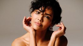 Esha Gupta Turns Floral Couture Into Art
