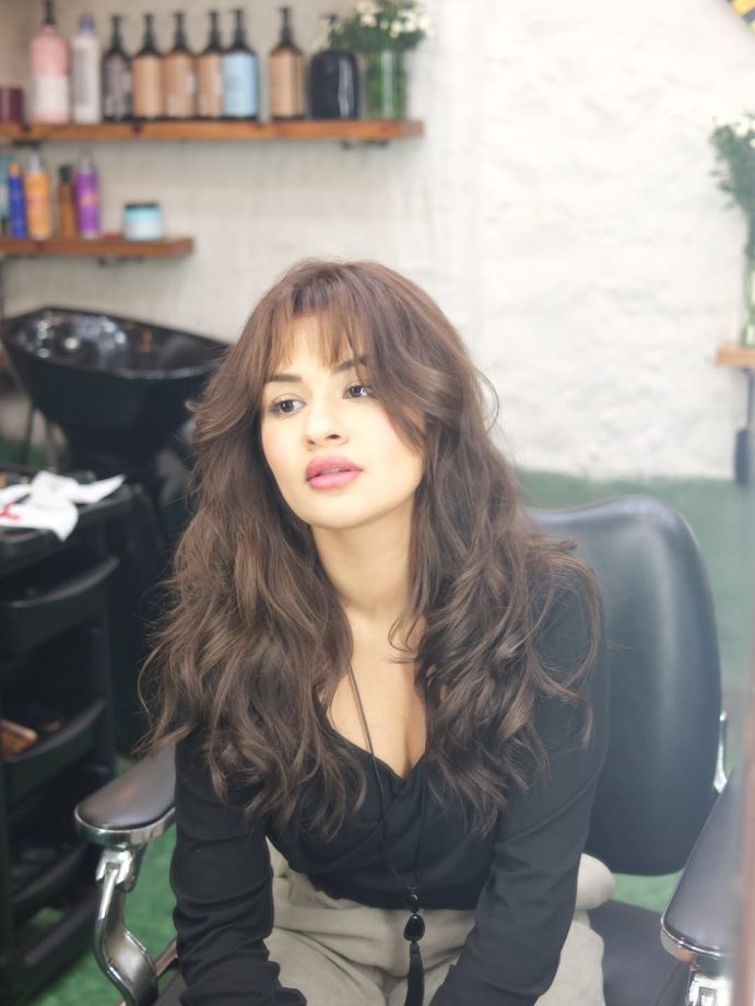Avneet Kaur Brings Back Wispy Bangs Hairstyle 1