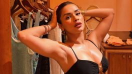 Avneet Kaur Makes Black Bikini Glam Look Effortless