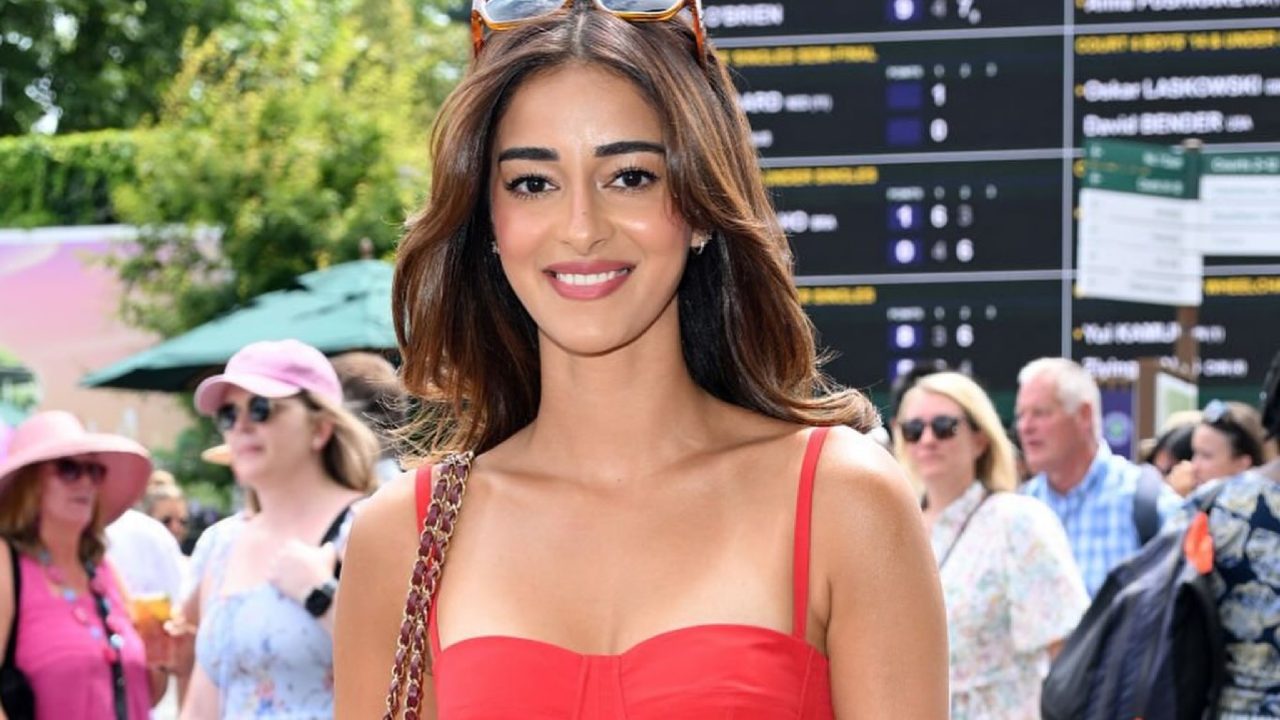Checkout Every Detail Behind Ananya Panday's Wimbledon Look 1